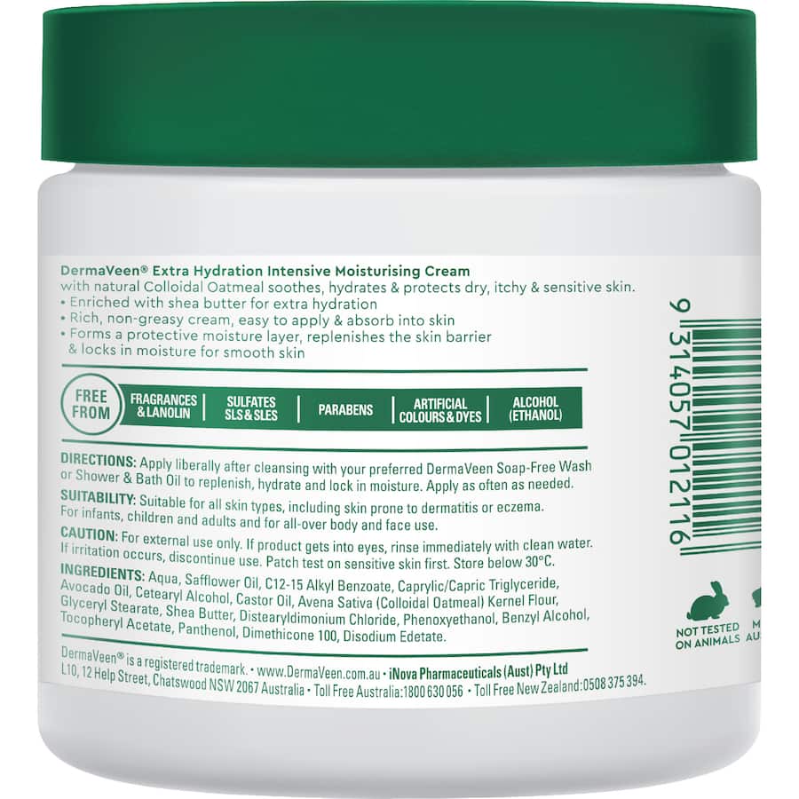 Dermaveen Moisturing Cream Intensive 450g