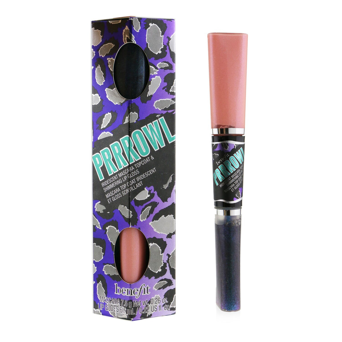 Benefit - Prrrowl Iridescent Mascara Topcoat & Shimmering Lip Gloss - -