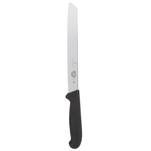 Victorinox Fibrox Serrated Bread Knife 21cm Black Handle