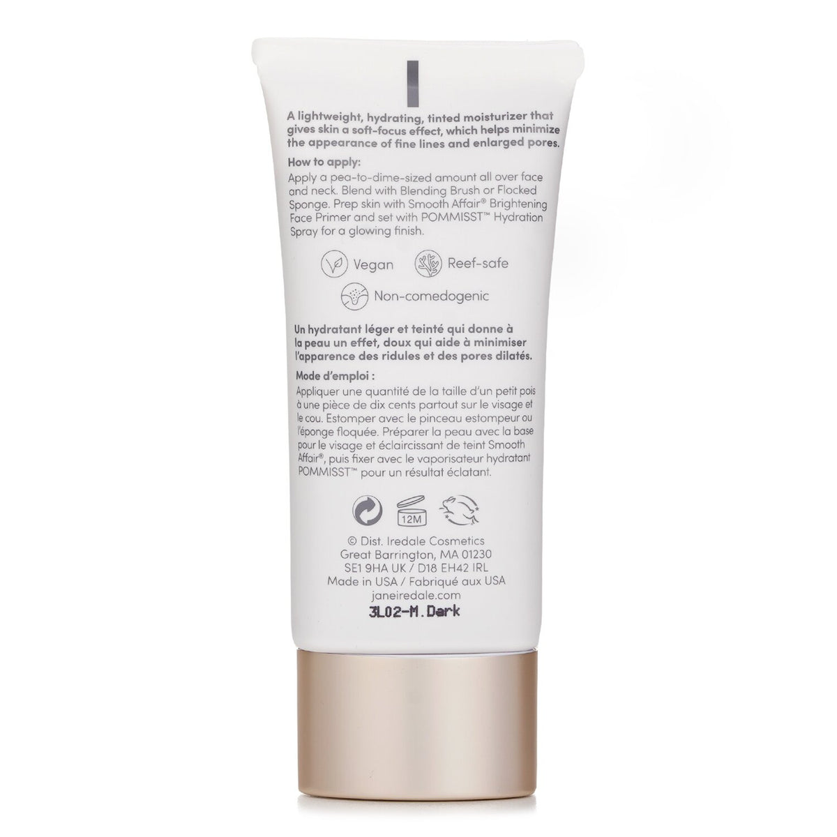 Jane Iredale - Dream Tint Tinted Moisturizer SPF 15 - Medium Dark - 50ml/1.7oz