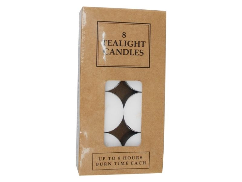 Tealight Candle - White (576pcs)
