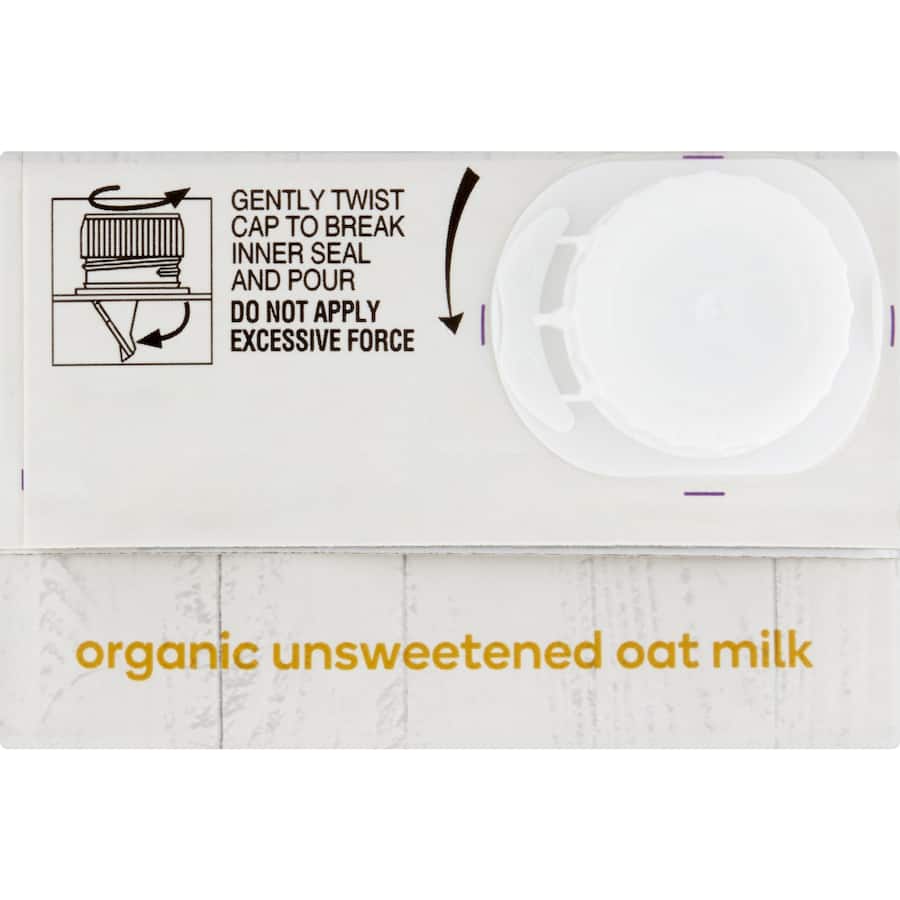 Macro Organic Oat Milk Unsweetened 1L