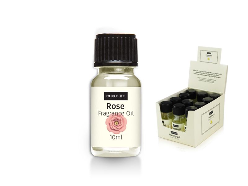 Fragrance Oil - Maxcare 10ml Rose (12 Units)