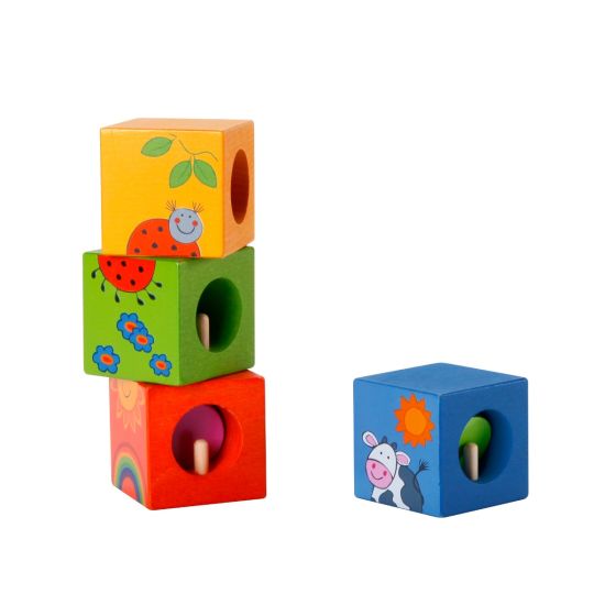 Discovery Cubes With Animal Puzzle - Classic World