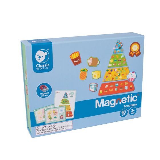 Magnetic Food Diary - Classic World