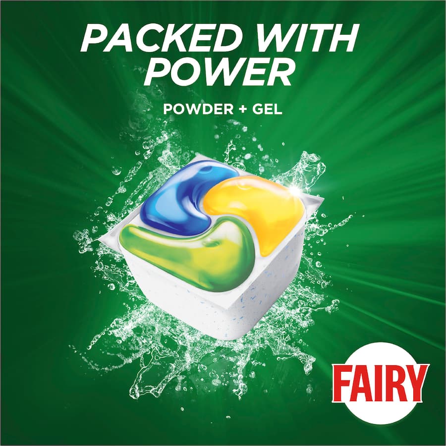Fairy Platinum Dishwasher Capsules Lemon 41pack