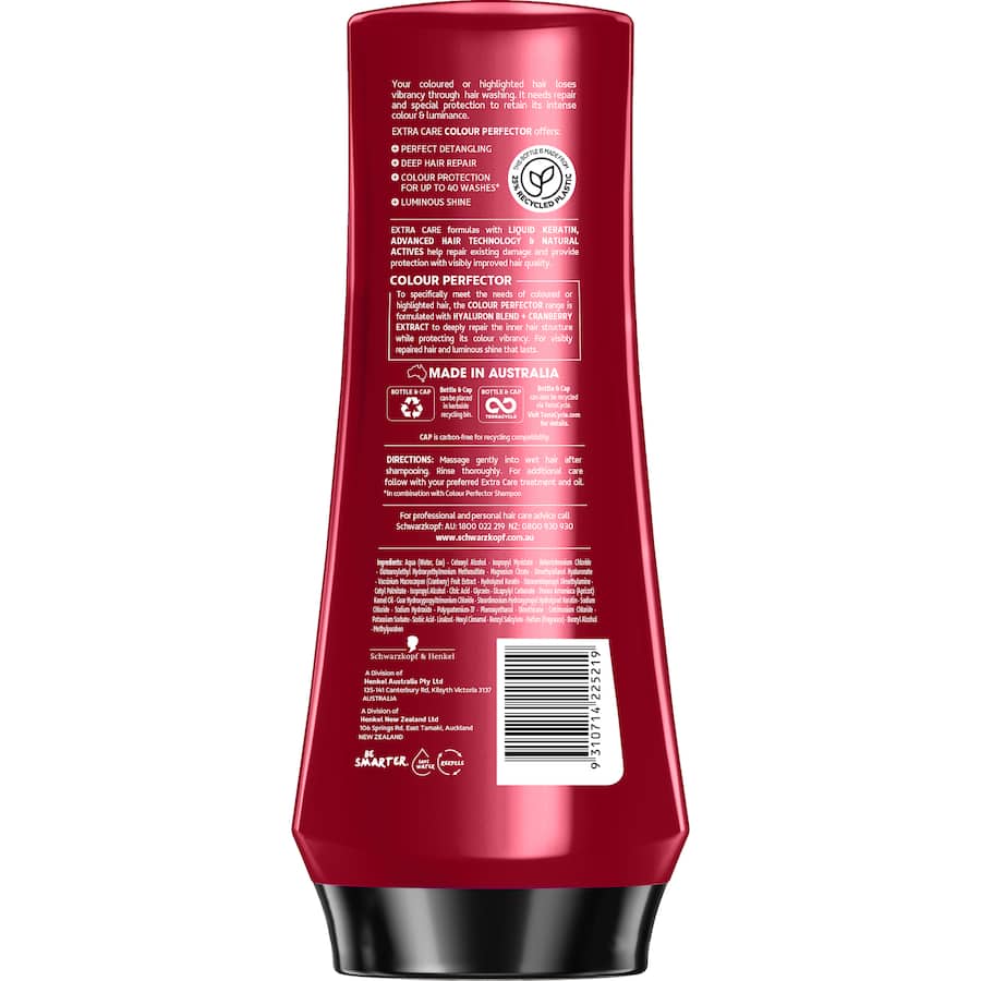 Schwarzkopf Extra Care Conditioner Colour Perfector 400mL
