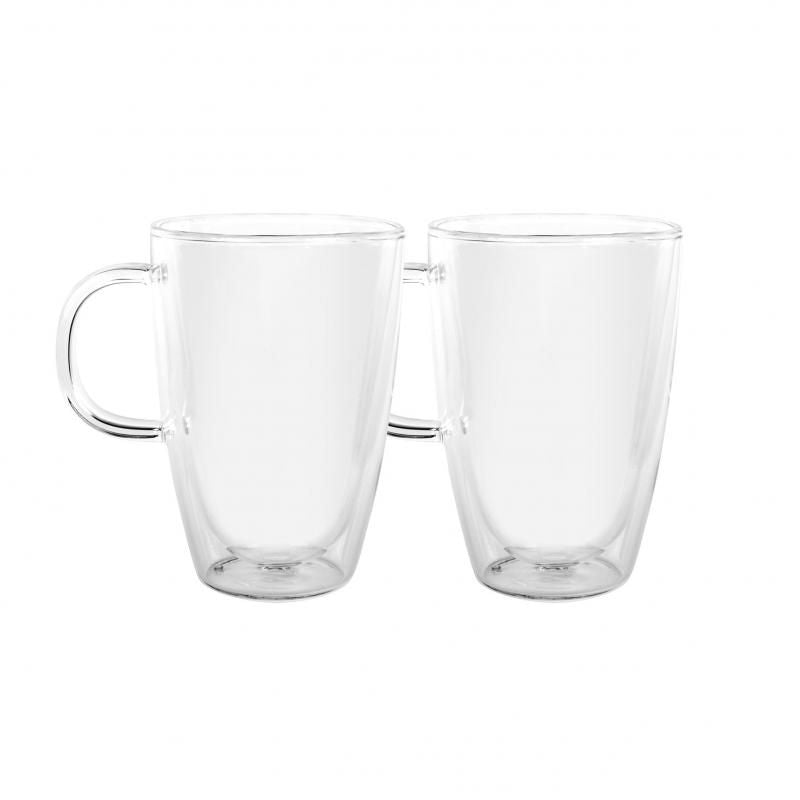 Avanti Caffee Manico Double Wall Glass Set Of 2 | 400ml