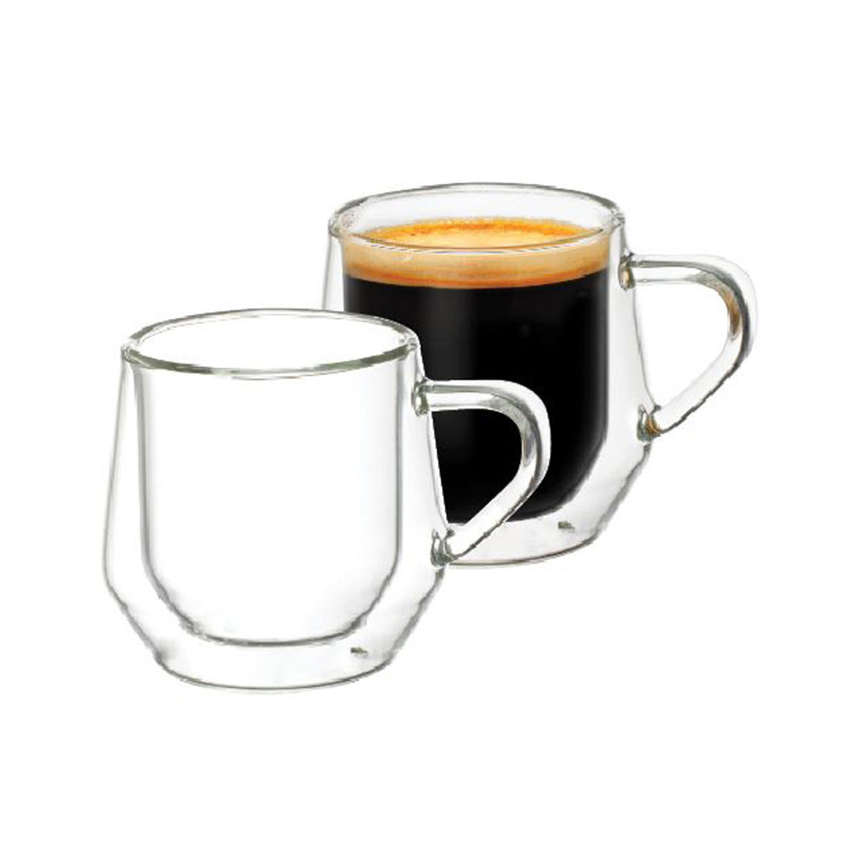 Capri Double Wall Glasses, 100ml - Set of 2