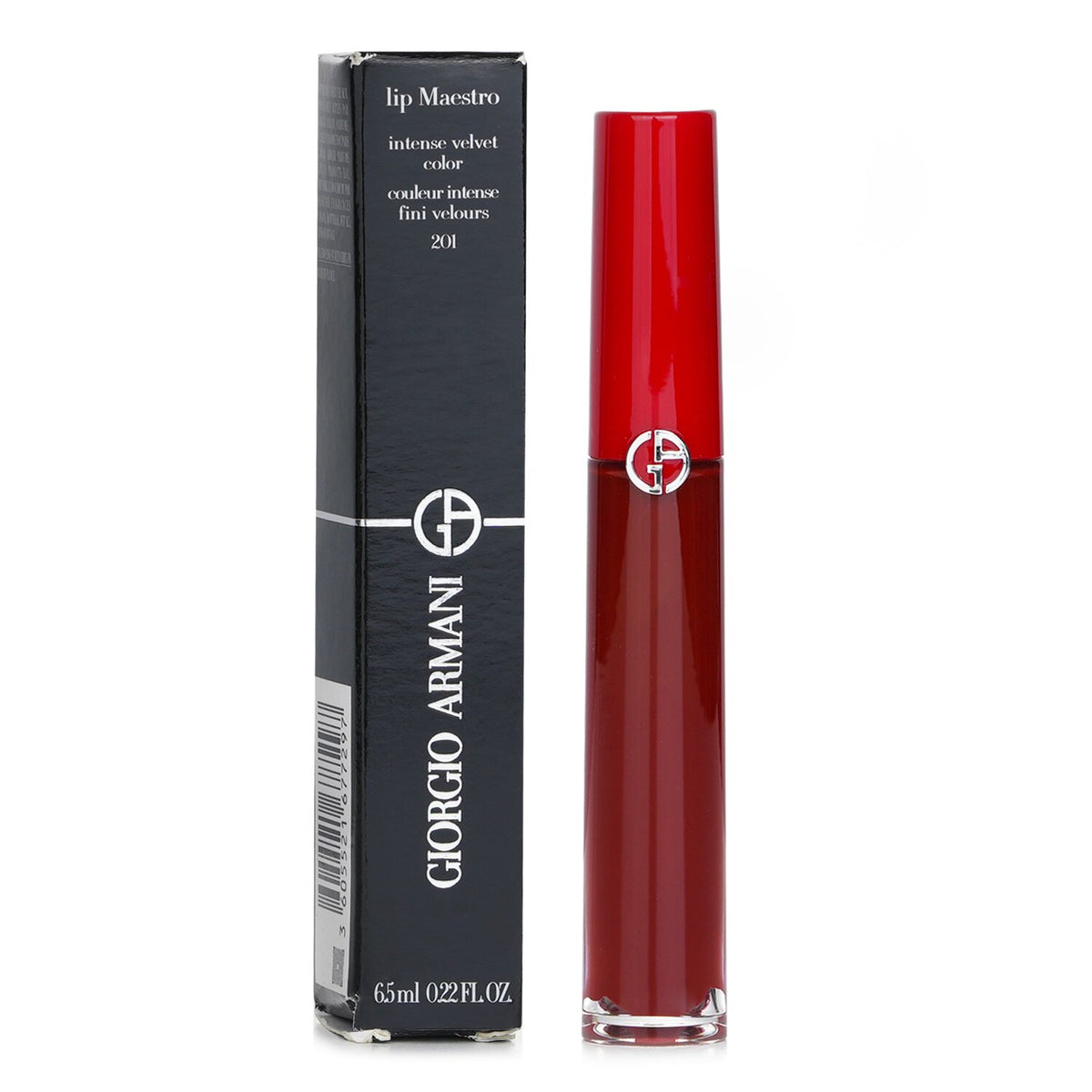 Giorgio Armani - Lip Maestro Intense Velvet Color (Liquid Lipstick) - # 201 (Dar