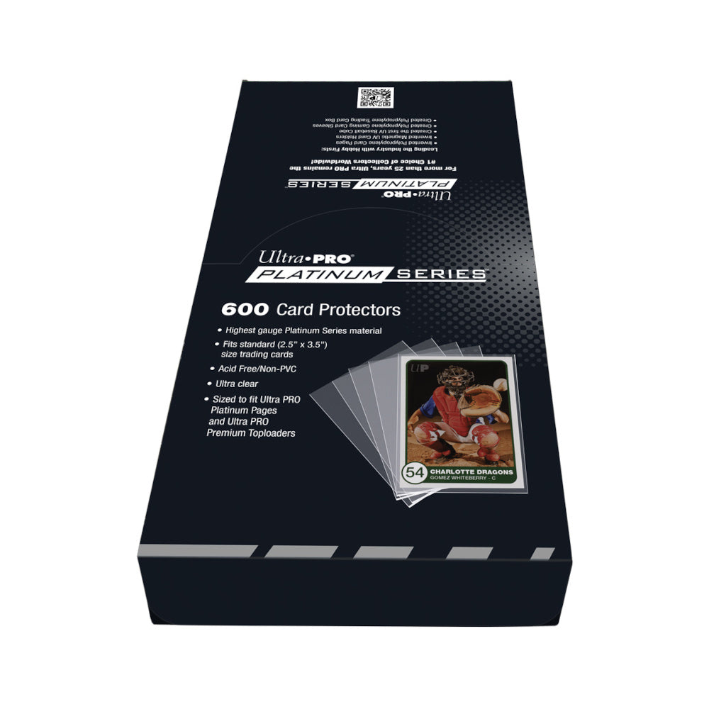Ultra Pro: UP15853 2-1/2" X 3-1/2" Platinum Series Card Protectors - 600ct