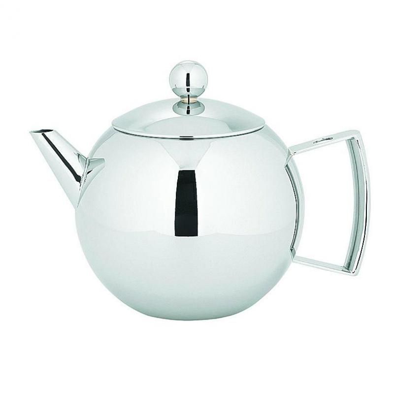 Avanti Mondo Tea Pot 1.25L | Premium 18/10 Stainless Steel + Infuser