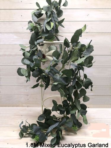 Mixed Eucalyptus Garland (1.8M)
