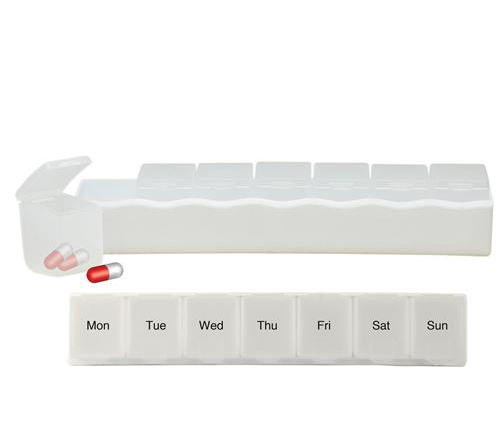 Pill Box Medicine Organiser / Medication Organiser (Set of 2)