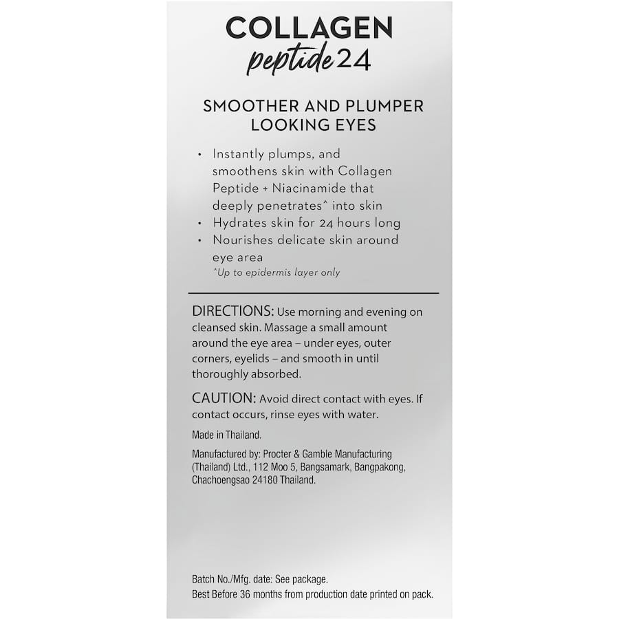 Olay Eyes Collagen Peptide24 Eye Cream Moisturiser  15mL