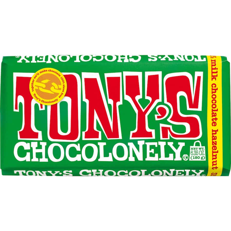 Tony's Chocolonely Chocolate Hazelnut 180g