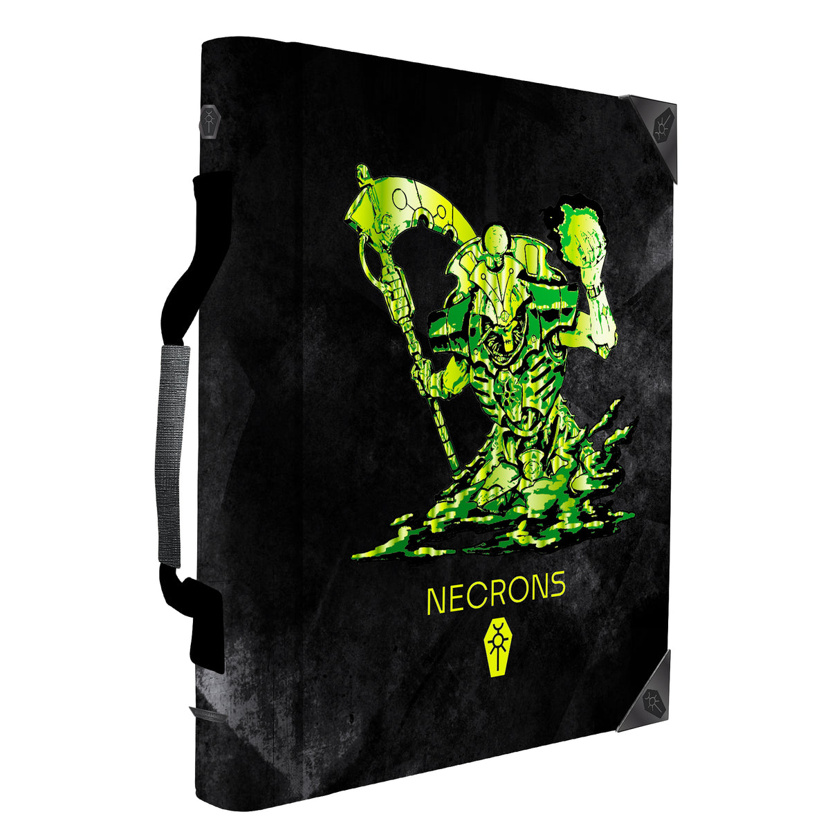 Ultra Pro: UP16563 Necron Codex Aligned Codex Book Folio - Debossed & Printed