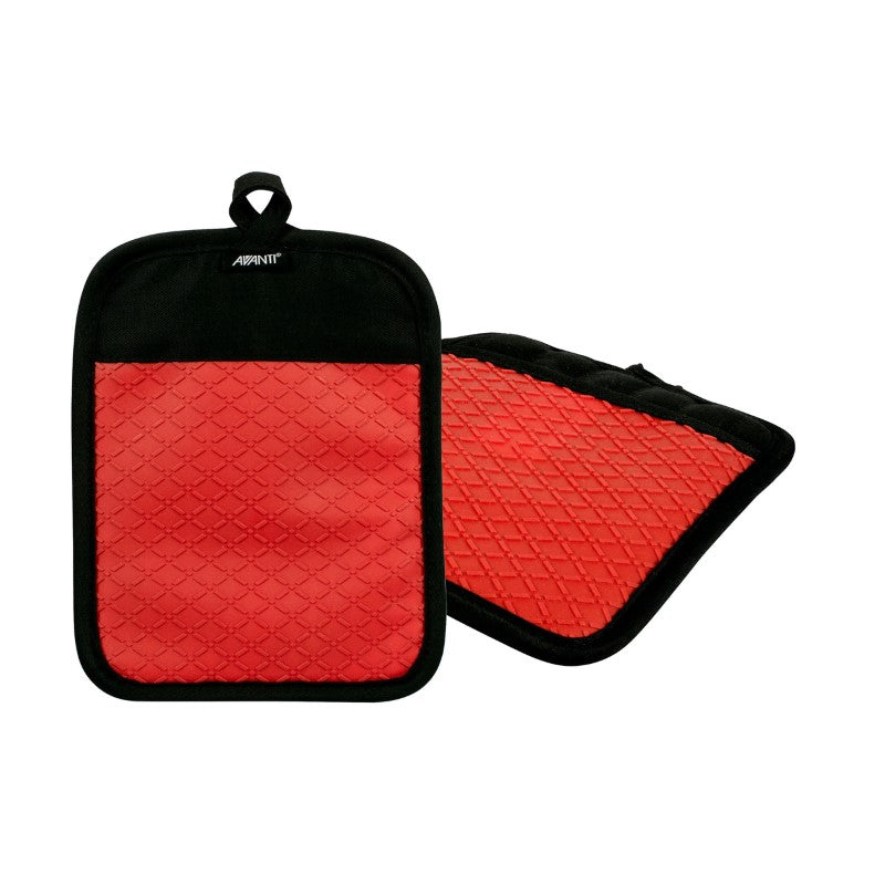 Avanti - Silicone Pot Holder, Set of 2 - Red