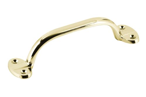 Grip Handle 165mm - Brass Plated