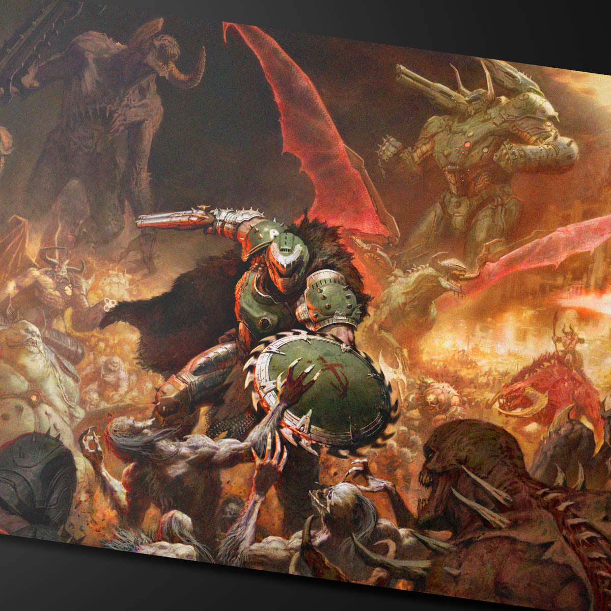 Ultra Pro: UP16618 DOOM Extended Playmat 1 for Bethesda - Doom