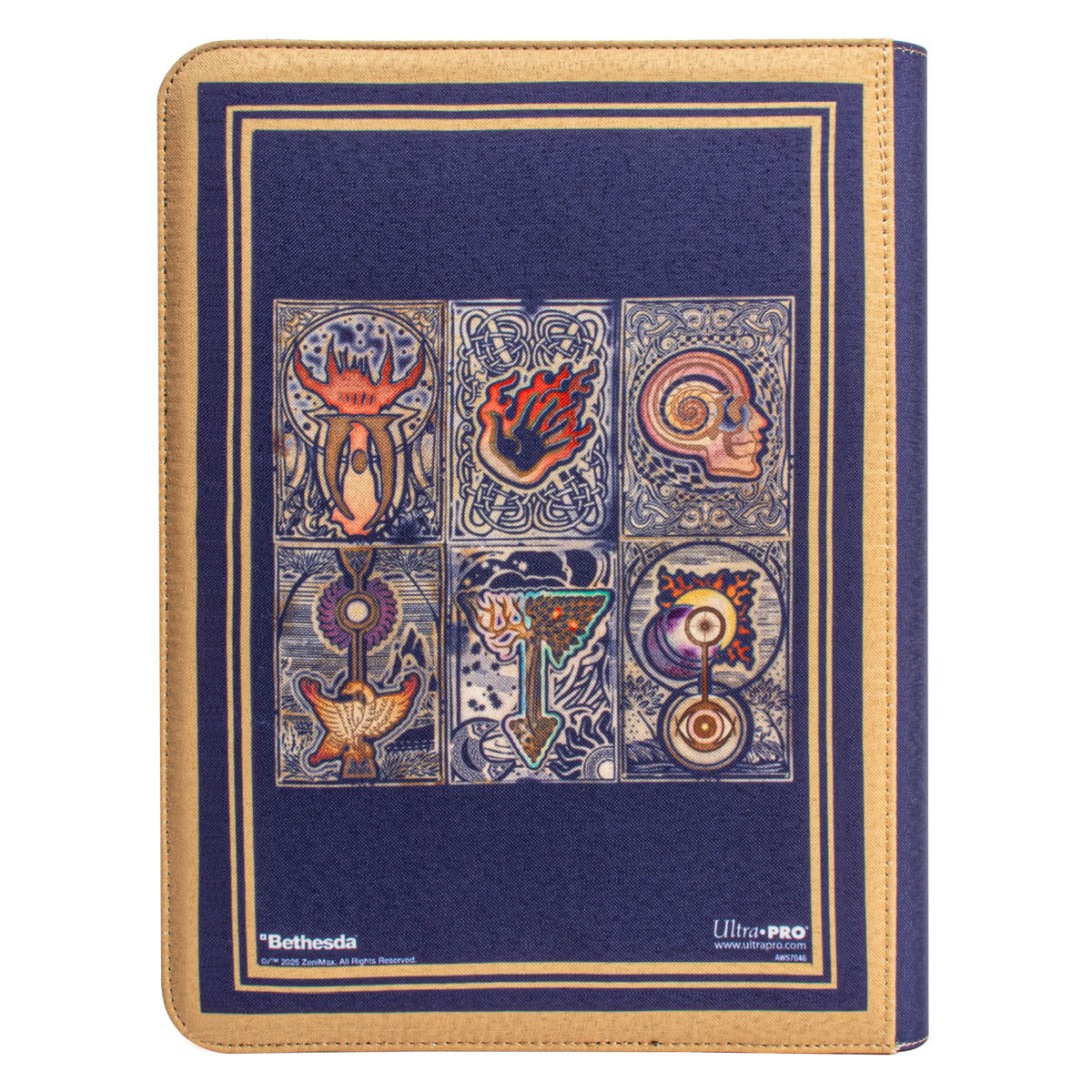 Ultra Pro: UP16653 The Elder Scrolls - Mages Guild 9-Pocket Zippered PRO-Binder