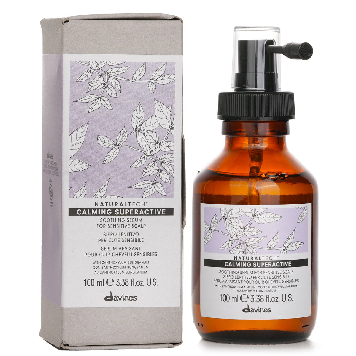 Davines Natural Tech Calming Superactive Soothing Serum (For Sensitive Scalp) 10