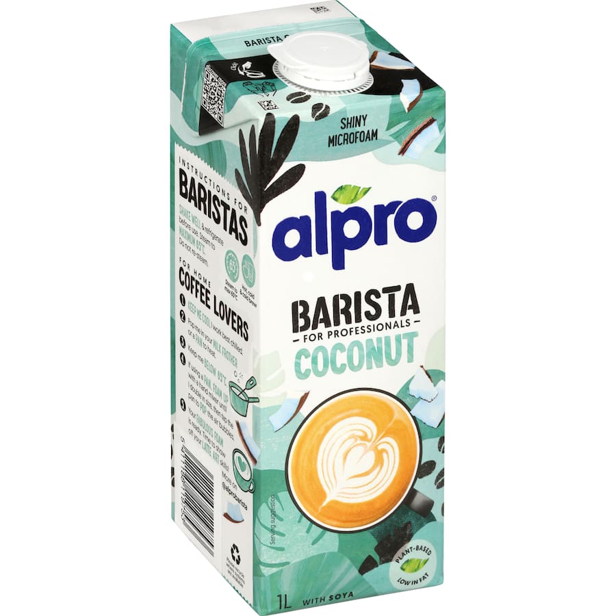Alpro Soy Milk Coconut Barista Carton 1L