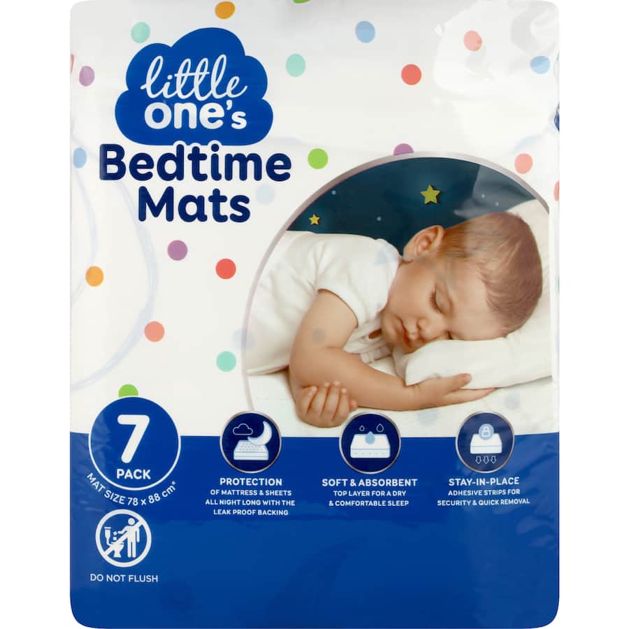 Little One's Bedtime Mats 7pack