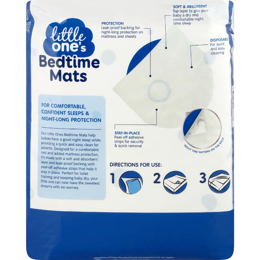 Little One's Bedtime Mats 7pack