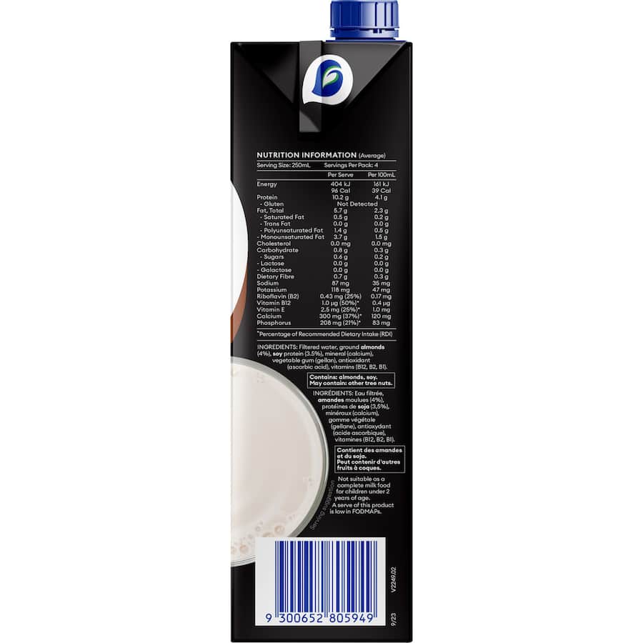 So Good Almond Milk High Protein Carton 1L