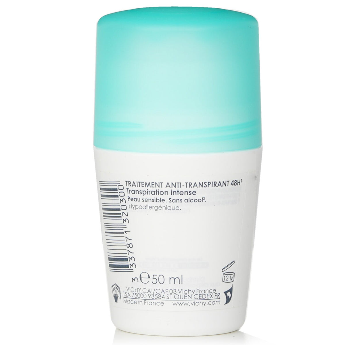 Vichy 48Hr Anti-Perspirant Treatment Roll-On (For Sensitive Skin) 50ml/1.69oz