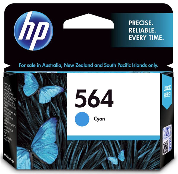 HP 564 Cyan Ink Cartridge
