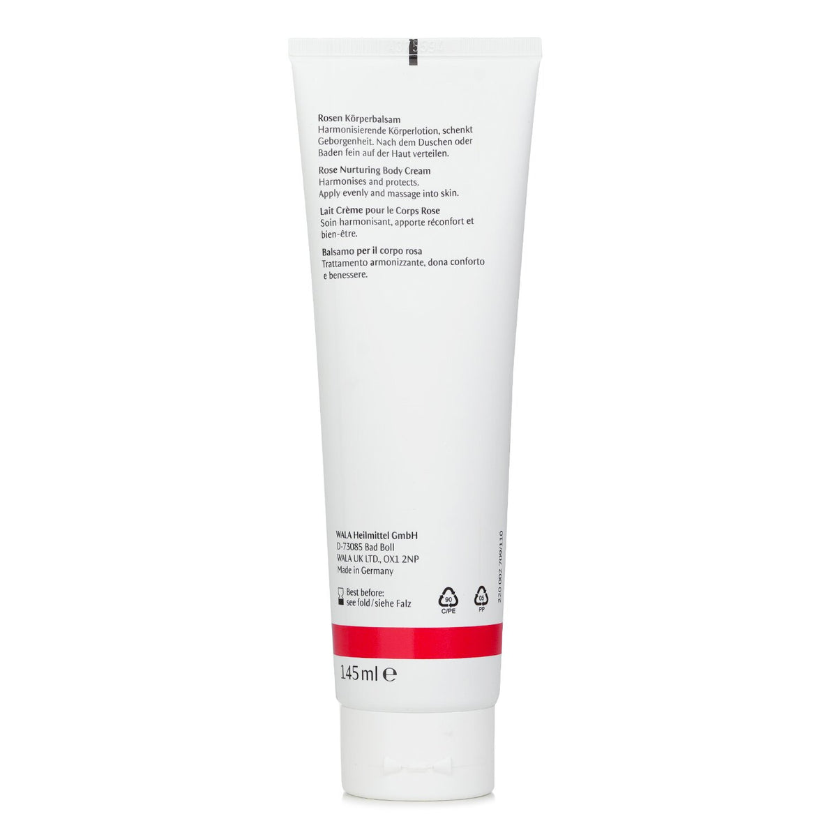 Dr. Hauschka - Rose Nurturing Body Cream - 145ml/4.9oz