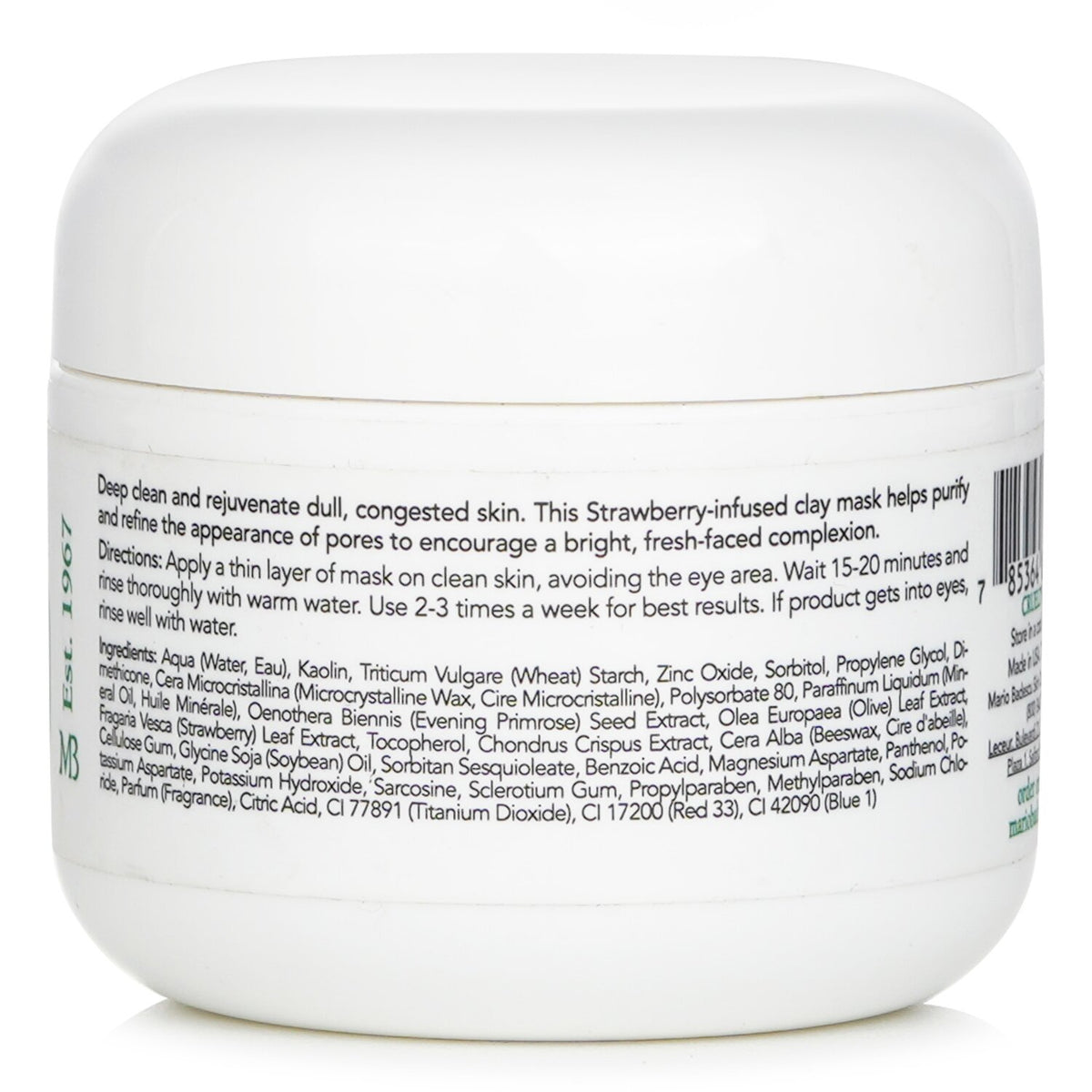 Mario Badescu - Strawberry Tonic Mask - For Combination/ Oily/ Sensitive Skin Ty