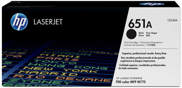 HP 651A Black Toner