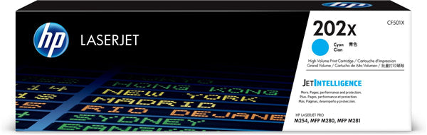 HP 202X Cyan Toner
