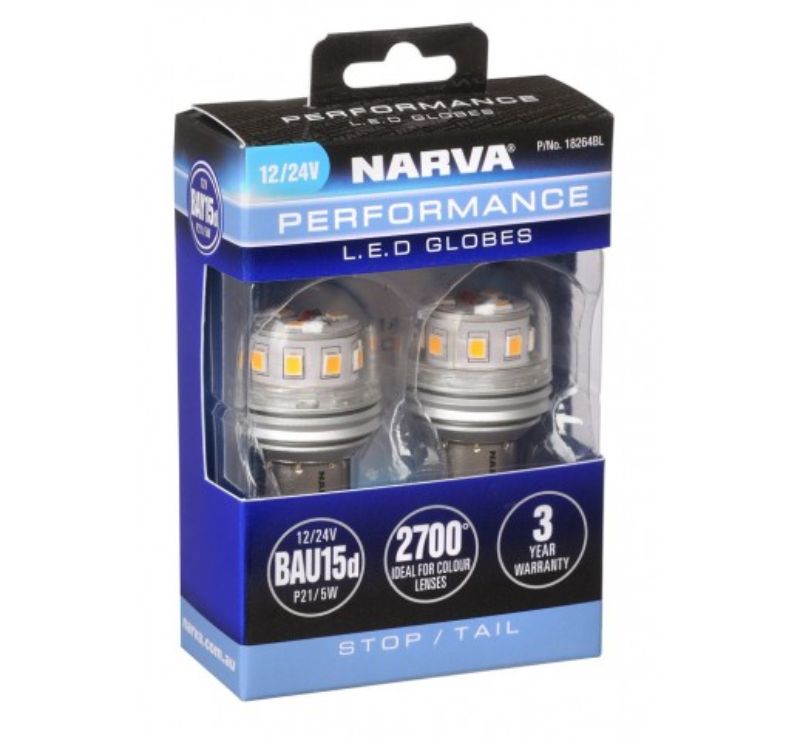 12/24V BAY15D P21/5W LED GLOBES