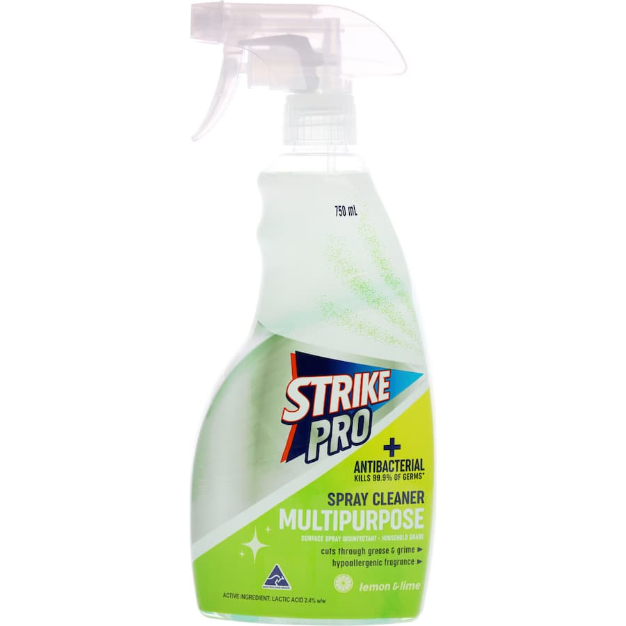Strike Pro Multipurpose Cleaner Lemon & Lime Trigger 750mL