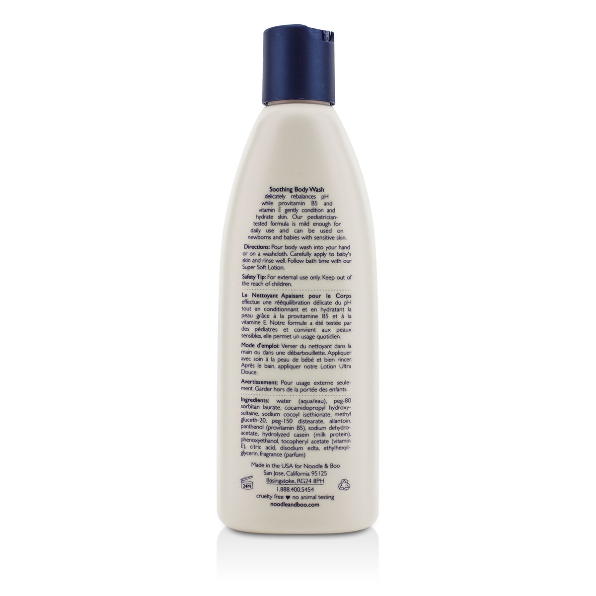 Noodle & Boo - Soothing Body Wash - For Newborns & Babies with Sensitive Skin -