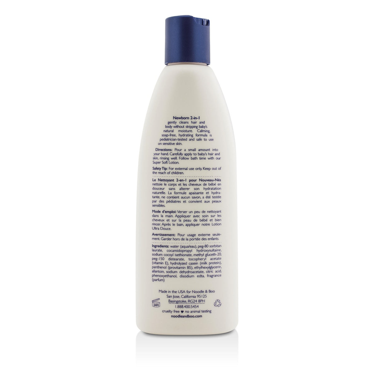 Noodle & Boo - Newborn 2-in-1 Hair & Body Wash - 237ml/8oz