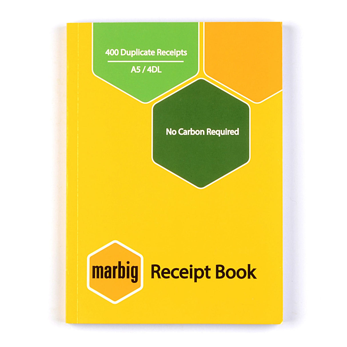 Marbig Receipt Book A5 (400 Leaf)