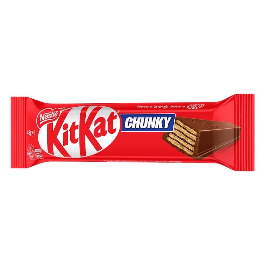 Nestlé Kit Kat Chocolate Bar Chunky 48g