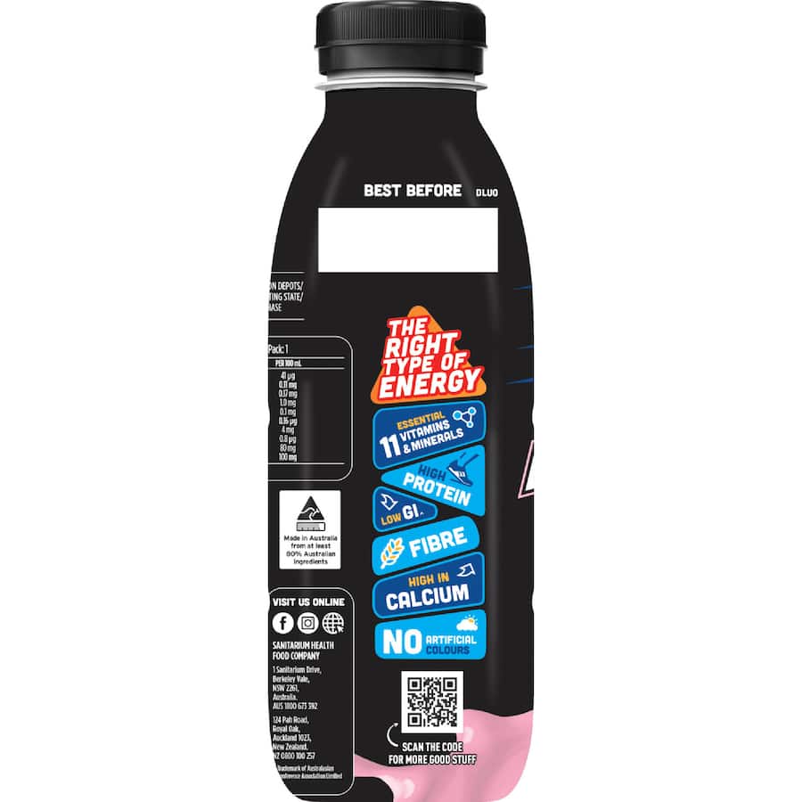 Up&go Liquid Breakfast Strawberry Protein 500mL