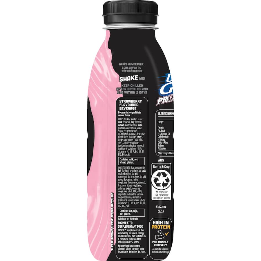Up&go Liquid Breakfast Strawberry Protein 500mL