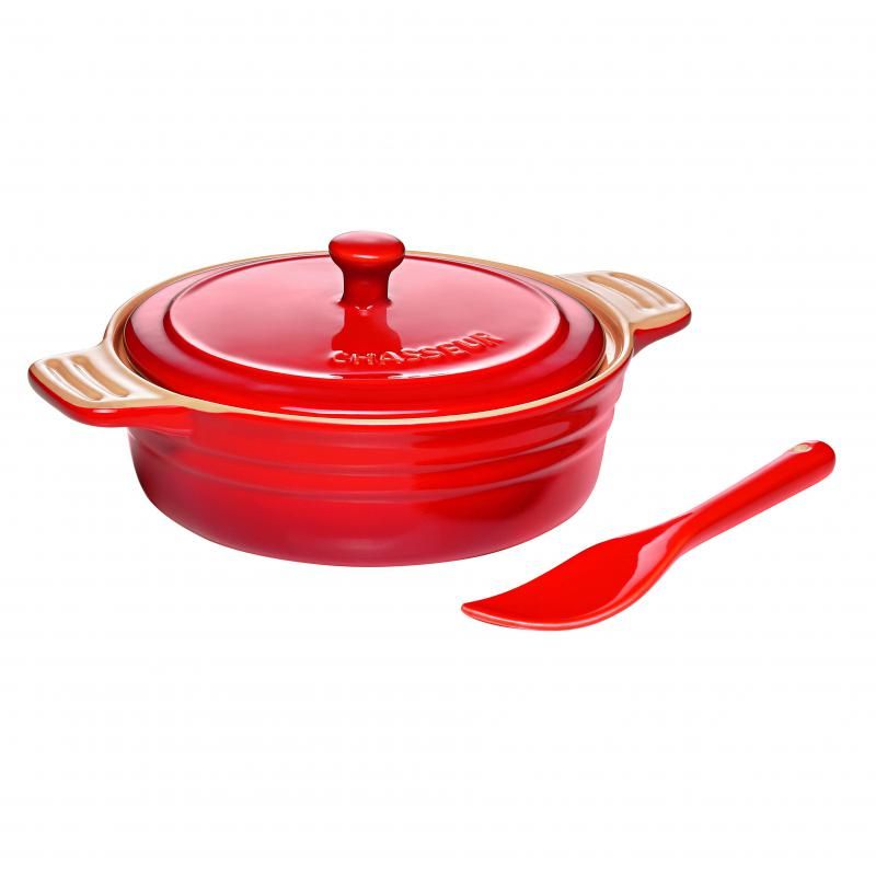 Chasseur La Cuisson Camembert Baker With Cheese Spreader