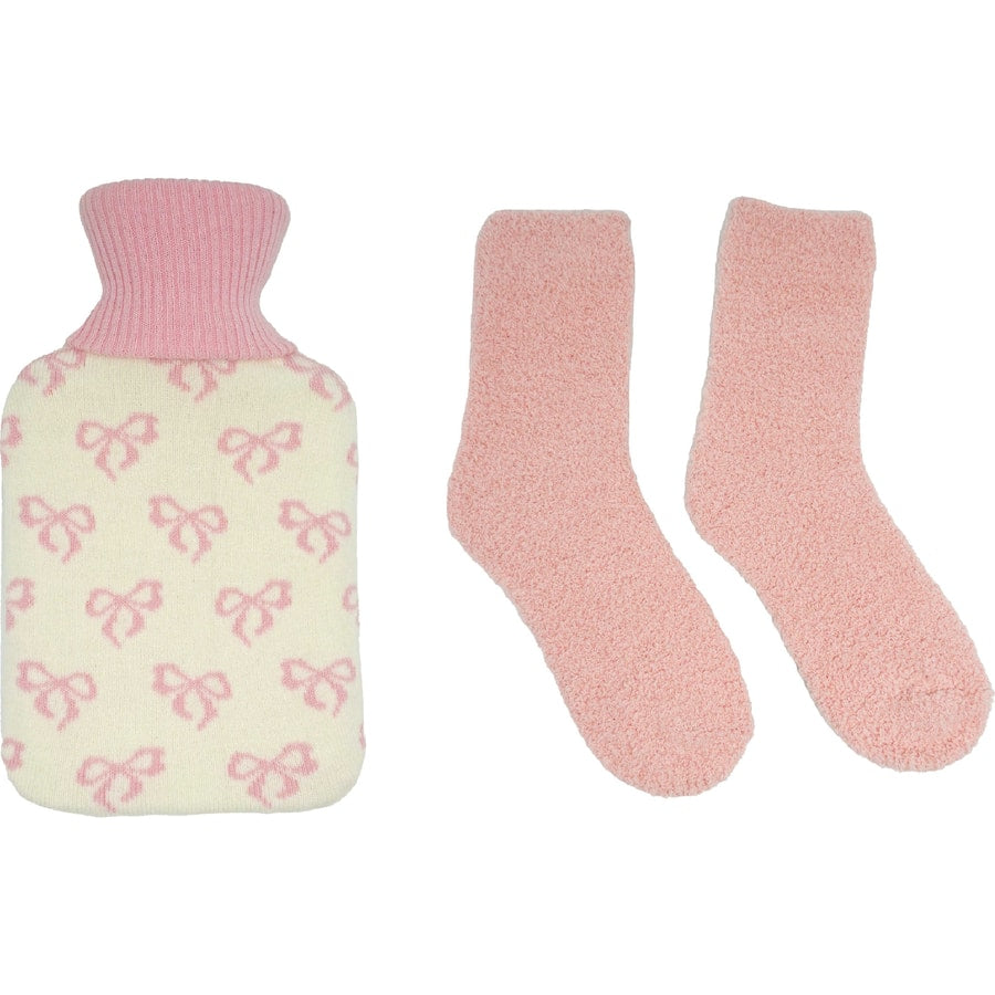 Cozy & Co Hot Water Bottle With Socks Each 800mL