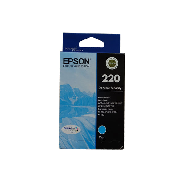 Epson 220 Cyan Ink Cartridge