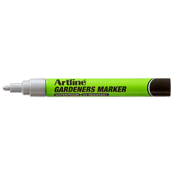 Box of 12 Artline Gardeners Markers, perfect for labeling pots and garden beds with fade-resistant, permanent, waterproof ink.