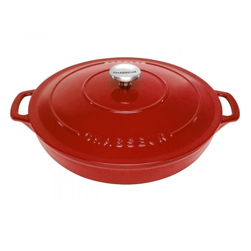 Chasseur Round Casserole Dish 30cm | Federation Red