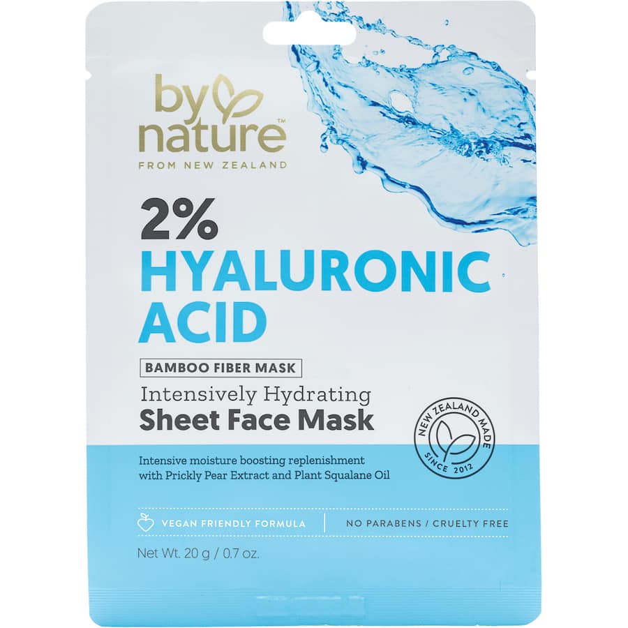 By Nature Face Mask 2% Hyaluronic Acid 20g
